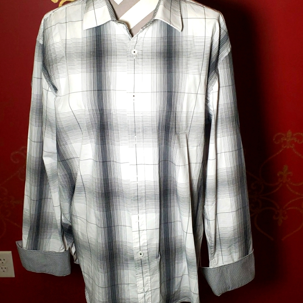 Bugatchi shape fit dress shirt